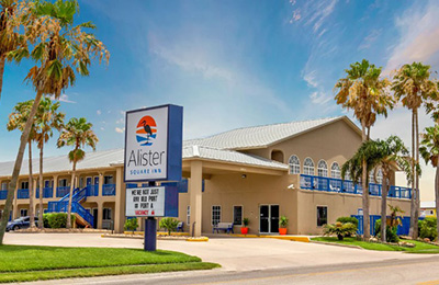 Exterior view of Alister Square Inn showcasing its welcoming design
