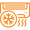Stay cool and comfortable with in-room climate control at Alister Square Inn